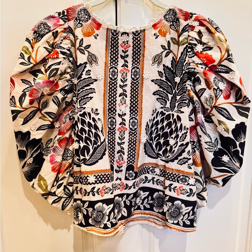 FARM Rio Multicolor Floral Blouse